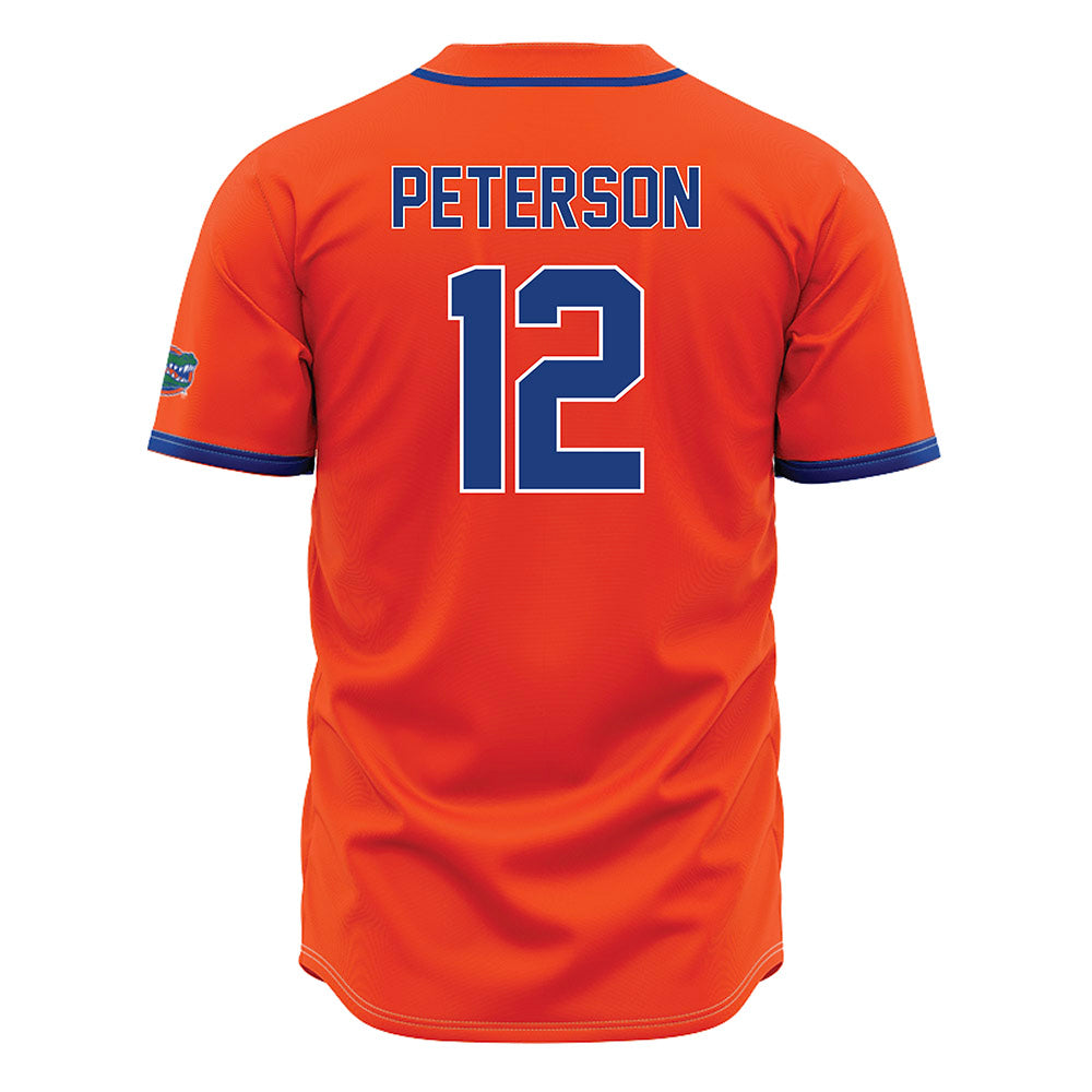 Florida - NCAA Baseball : Liam Peterson - Orange Jersey
