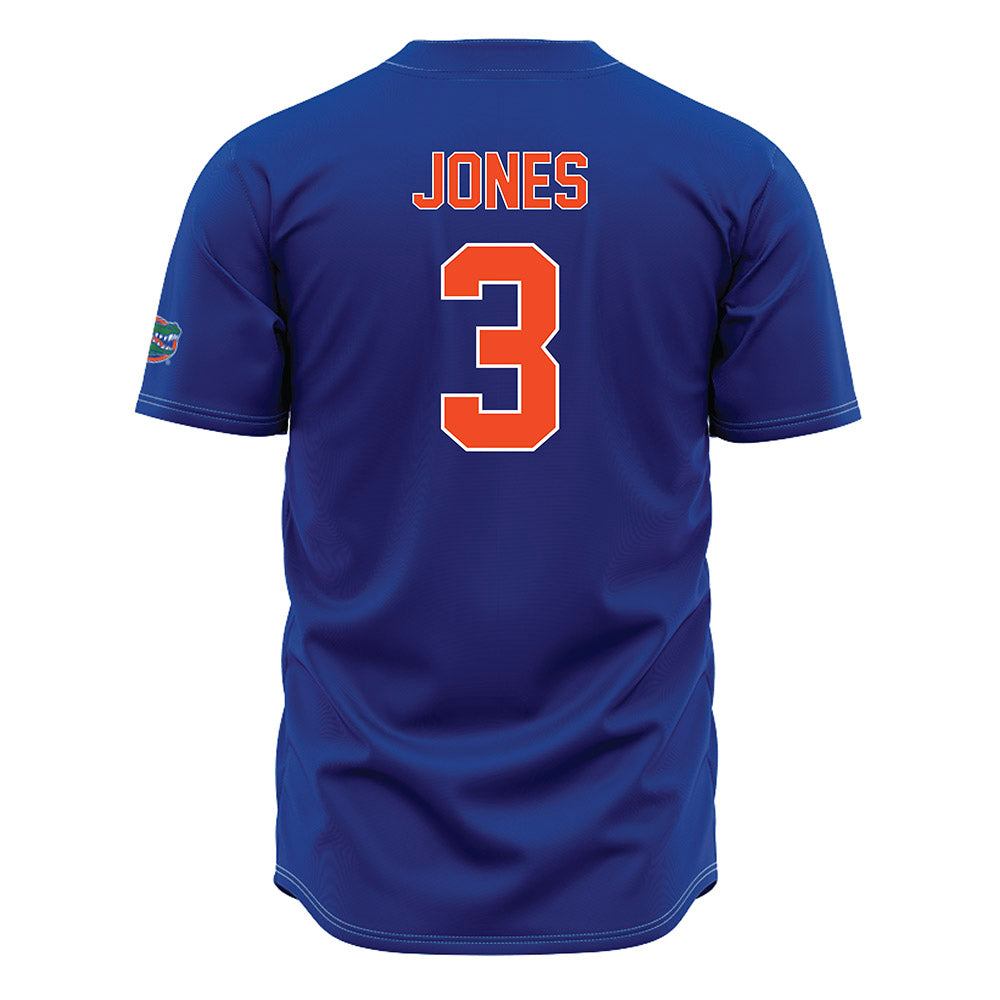 Florida - NCAA Baseball : Kyle Jones - Blue Jersey