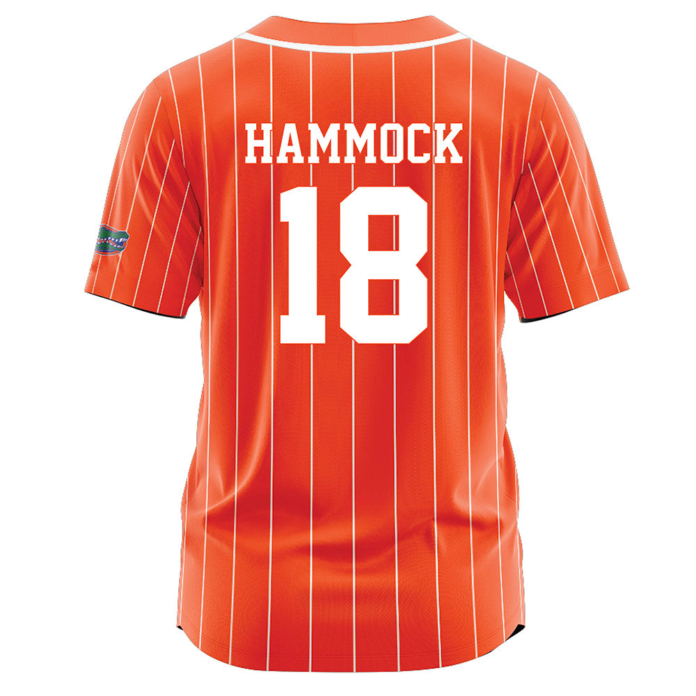 Florida - NCAA Softball : Kara Hammock - Orange Jersey-1