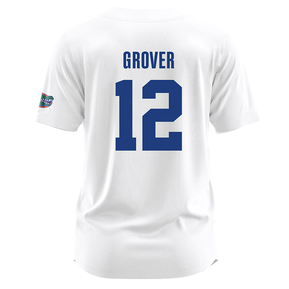 Florida - NCAA Softball : Kendall Grover - White Jersey-1