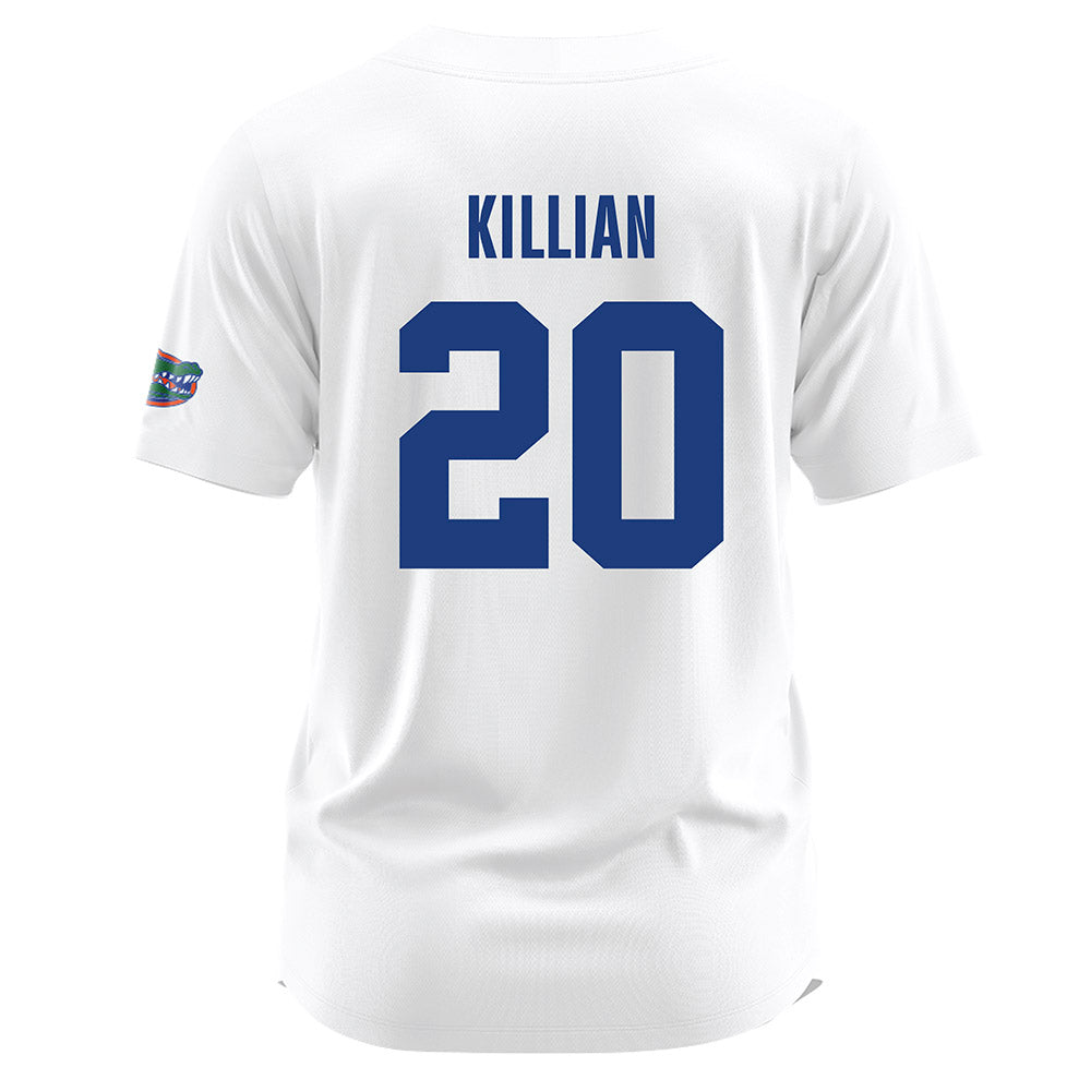 Florida - NCAA Softball : Avery Killian - White Jersey-1