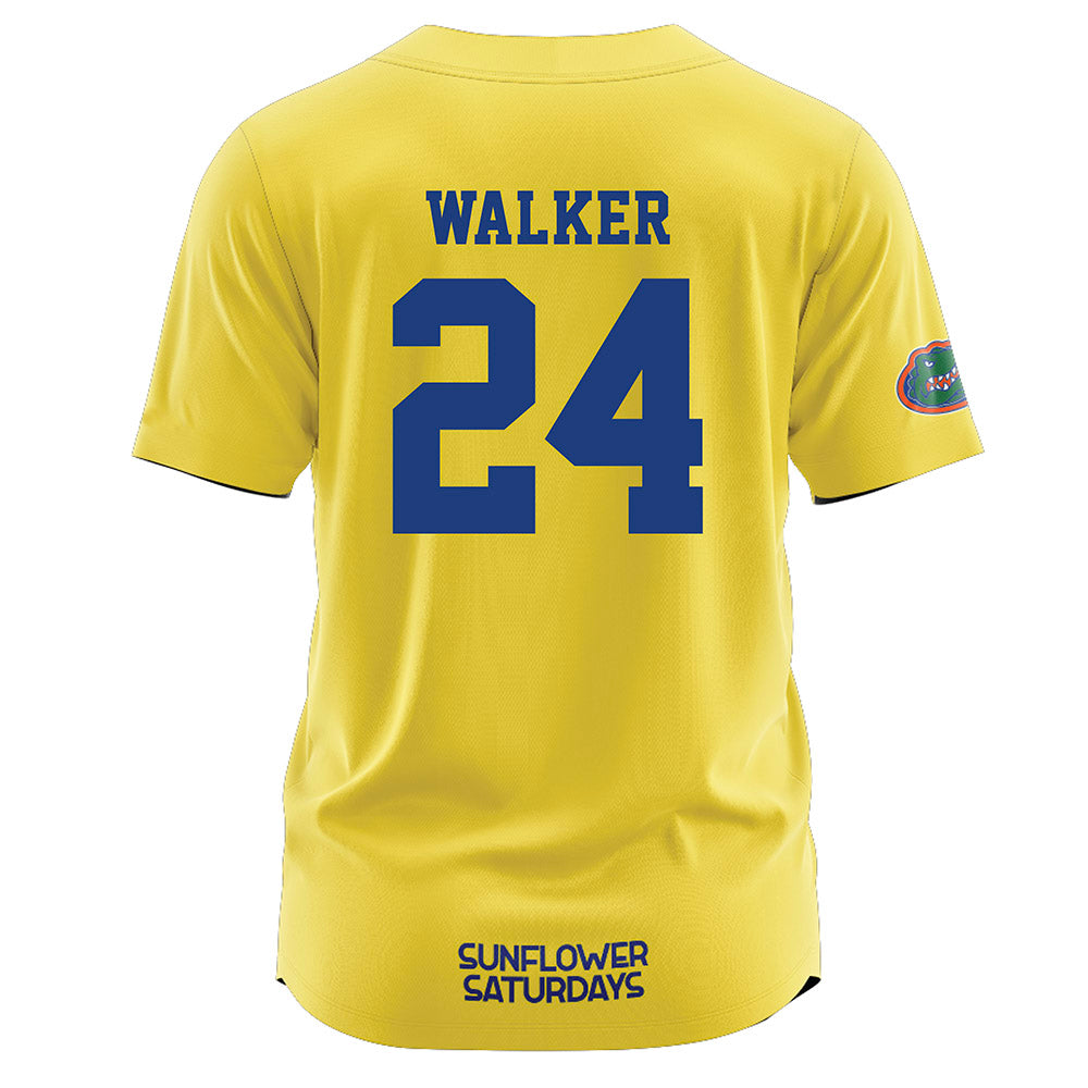Florida - NCAA Softball : Madison Walker - Sunflower Yellow Jersey-1
