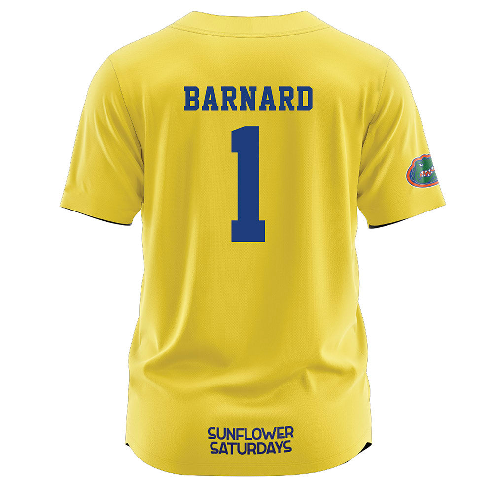 Florida - NCAA Softball : Brooke Barnard - Sunflower Yellow Jersey