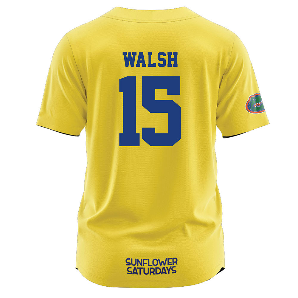 Florida - NCAA Softball : Reagan Walsh - Sunflower Yellow Jersey