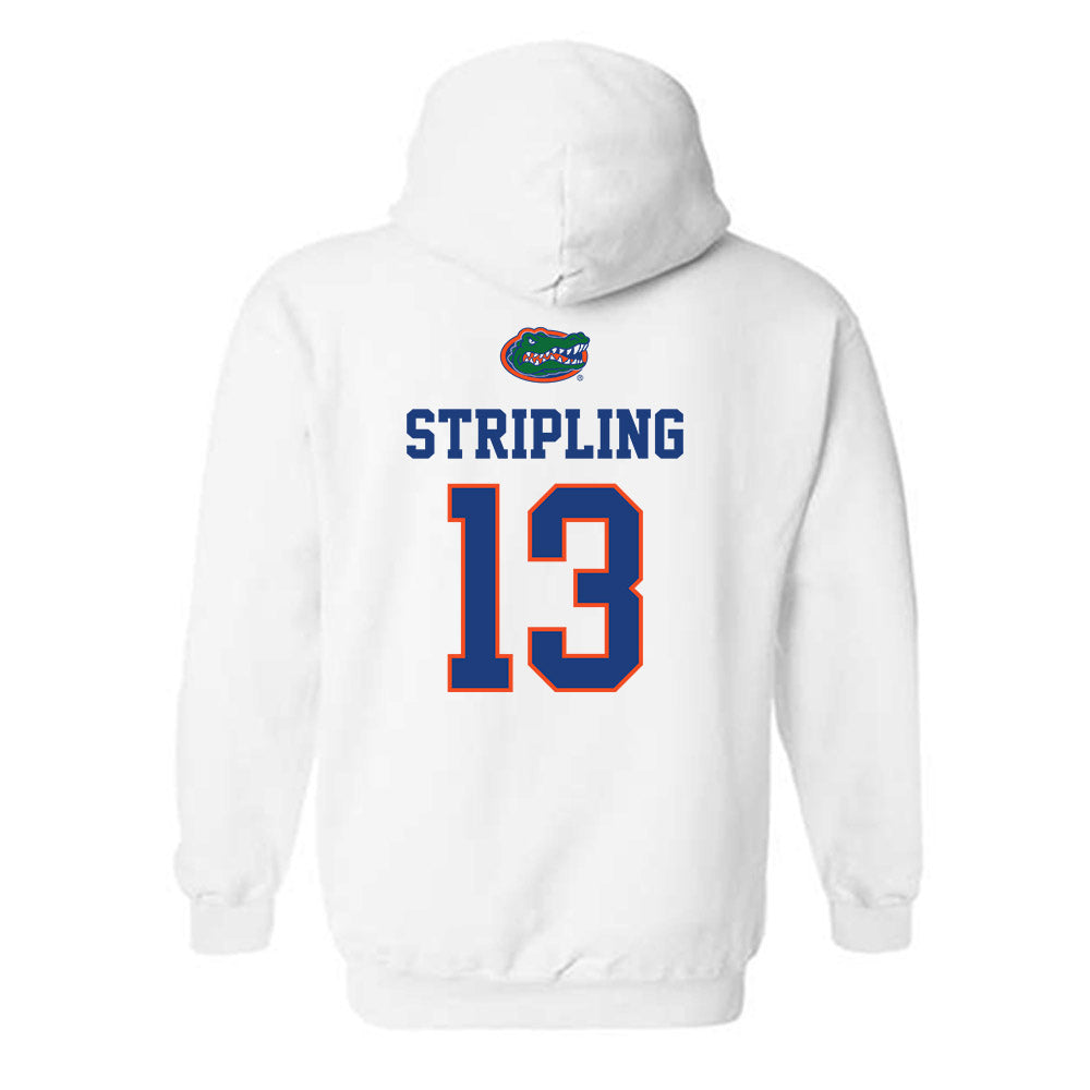 Florida - NCAA Baseball : Landon Stripling - Classic Shersey Hooded Sweatshirt-1