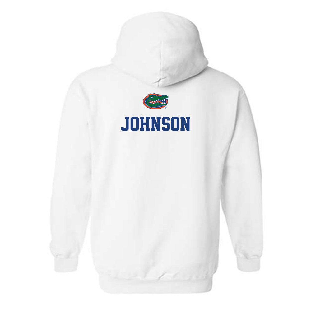 Florida - NCAA Men's Tennis : JanMagnus Johnson - Classic Shersey Hooded Sweatshirt-1