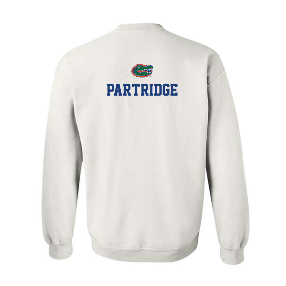 Florida - NCAA Baseball : Nic Partridge - Classic Shersey Crewneck Sweatshirt-1