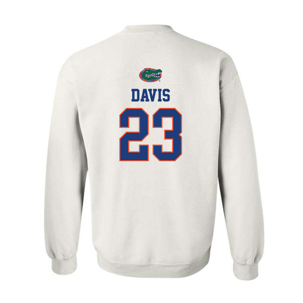 Florida - NCAA Football : Josiah Davis - Classic Shersey Crewneck Sweatshirt-1