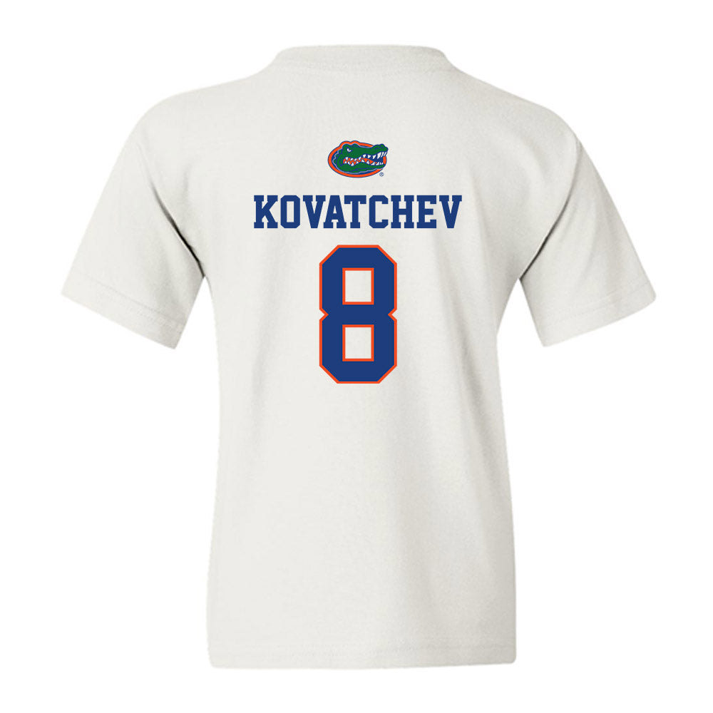 Florida - NCAA Men's Basketball : Alex Kovatchev - Classic Shersey Youth T-Shirt-1