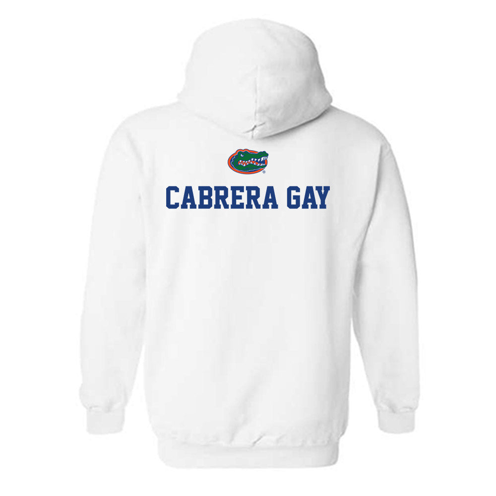 Florida - NCAA Men's Track & Field : Leikel Cabrera Gay - Classic Shersey Hooded Sweatshirt-1