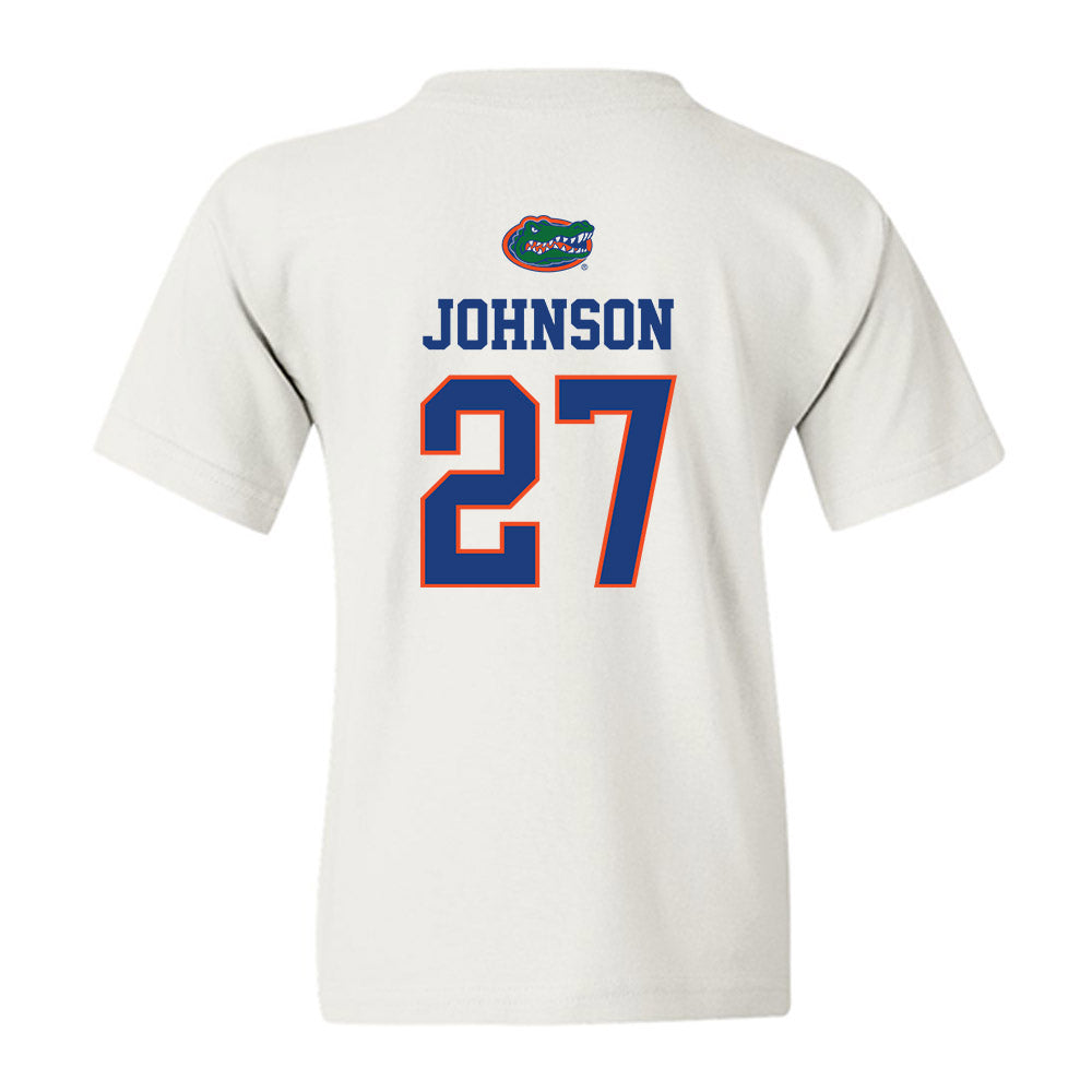 Florida - NCAA Football : Dijon Johnson - Classic Shersey Youth T-Shirt-1