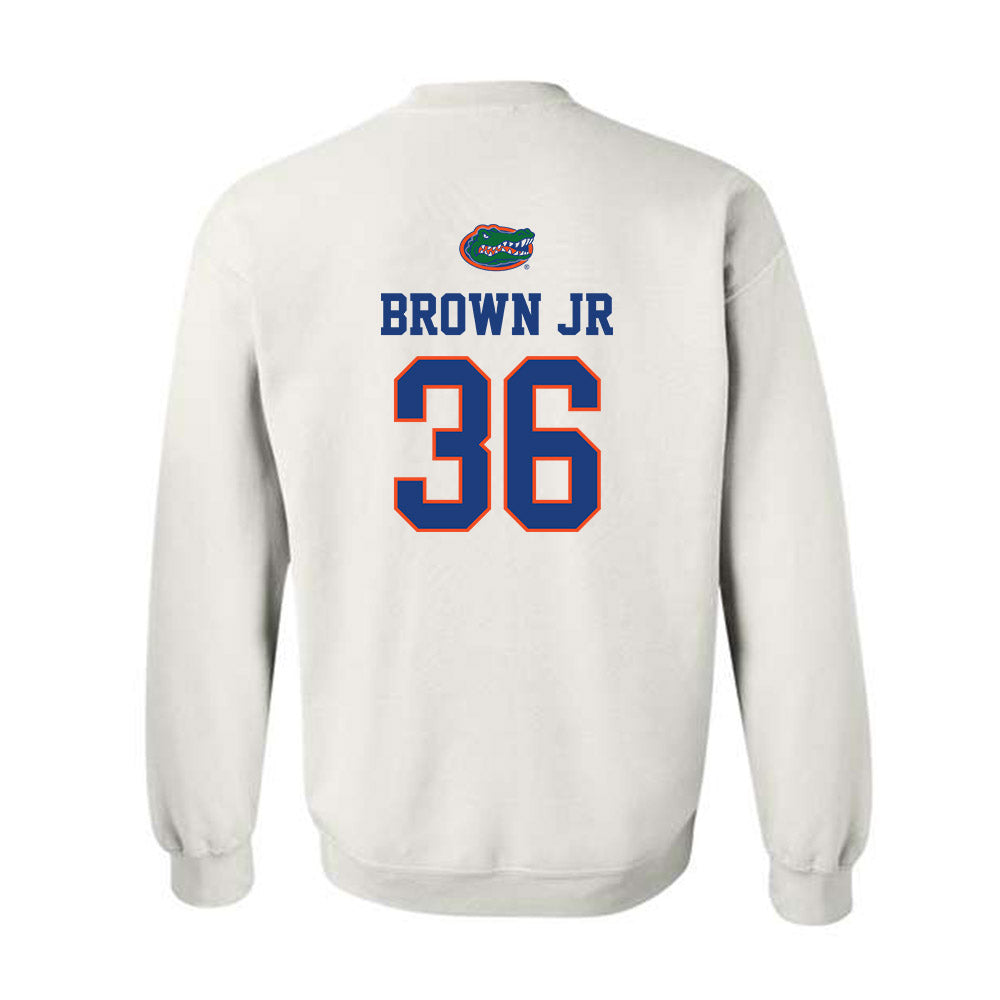 Florida - NCAA Football : Vincent Brown Jr - Classic Shersey Crewneck Sweatshirt-1