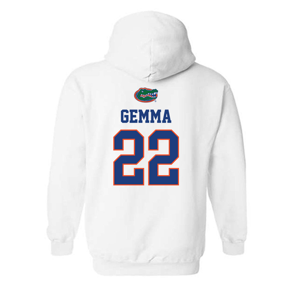 Florida - NCAA Women's Soccer : Abigail Gemma - Classic Shersey Hooded Sweatshirt-1
