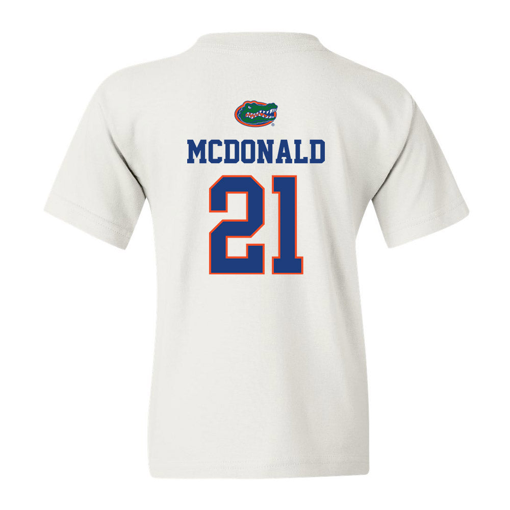 Florida - NCAA Baseball : Caden McDonald - Youth T-Shirt