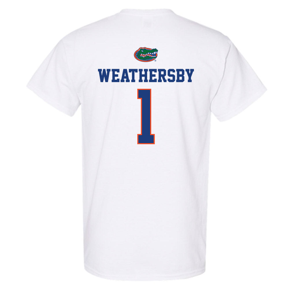 Florida - NCAA Women's Basketball : Jade Weathersby - Classic Shersey T-Shirt-1