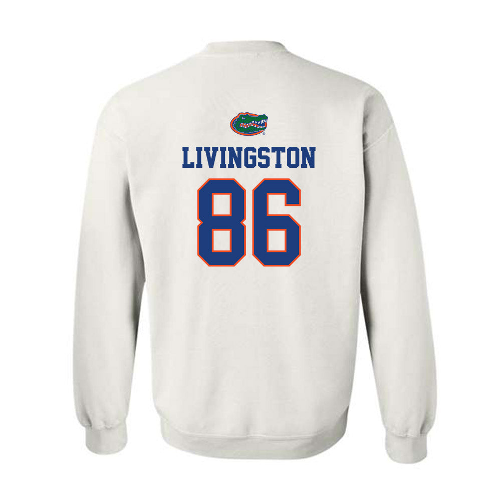 Florida - NCAA Football : Tony Livingston - Classic Shersey Crewneck Sweatshirt