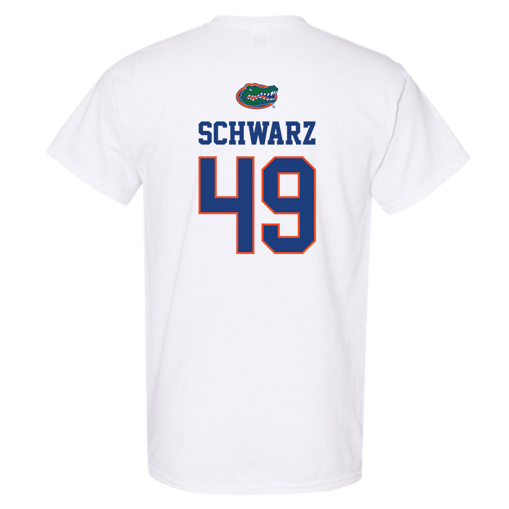 Florida - NCAA Baseball : Colton Schwarz - Classic Shersey T-Shirt-1