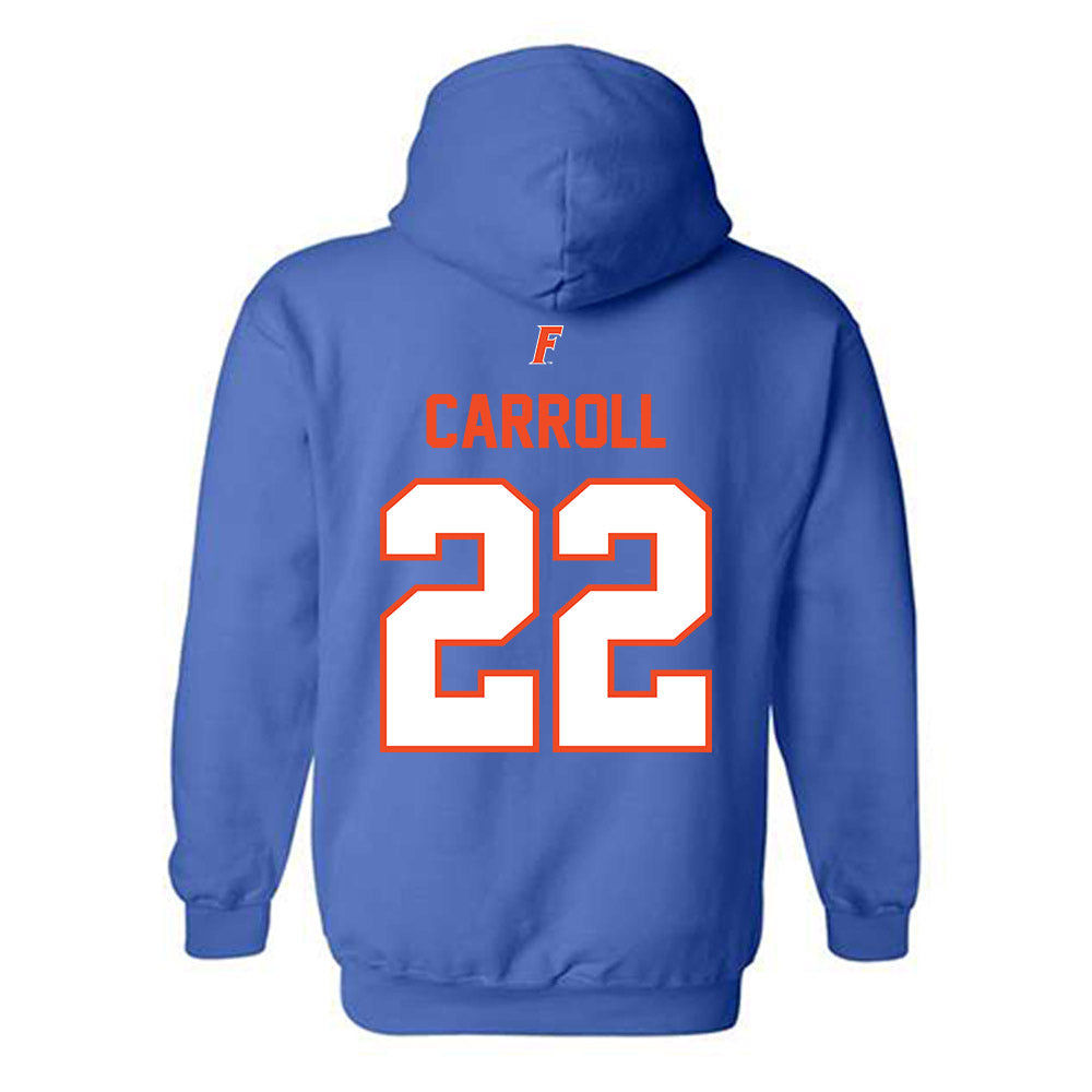 Florida - NCAA Women's Lacrosse : Madison Carroll - Fashion Shersey Hooded Sweatshirt-1