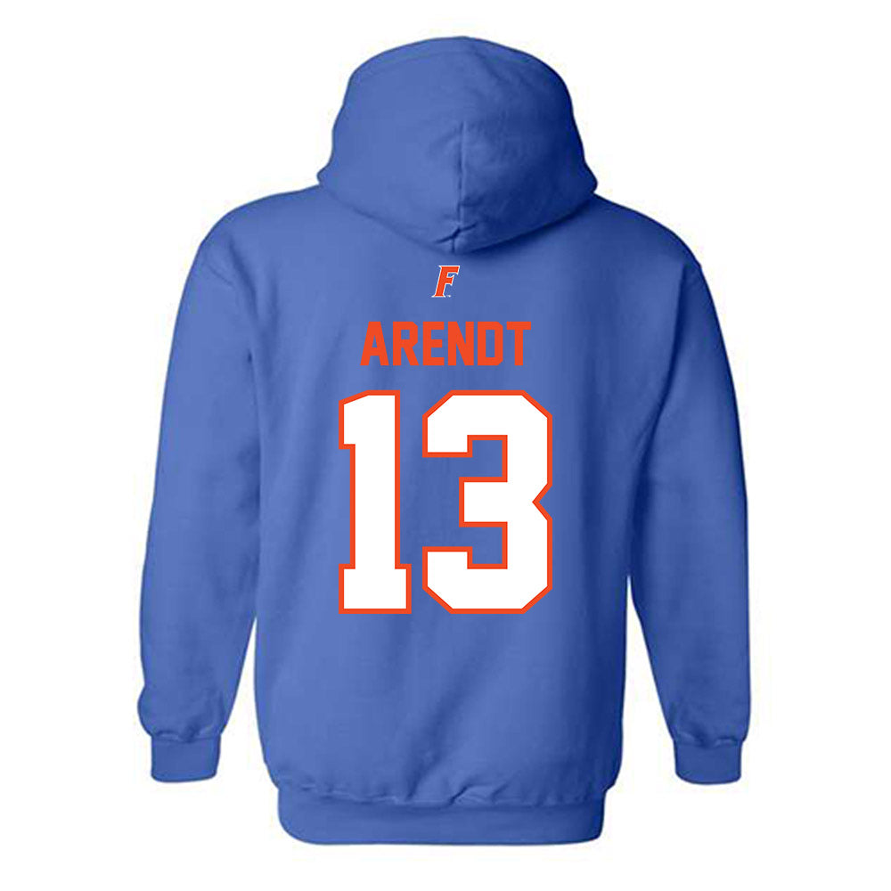 Florida - NCAA Women's Lacrosse : Maureen Arendt - Fashion Shersey Hooded Sweatshirt