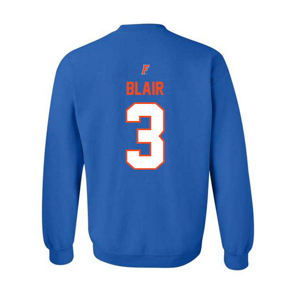 Florida - NCAA Women's Lacrosse : Autumn Blair - Fashion Shersey Crewneck Sweatshirt-1