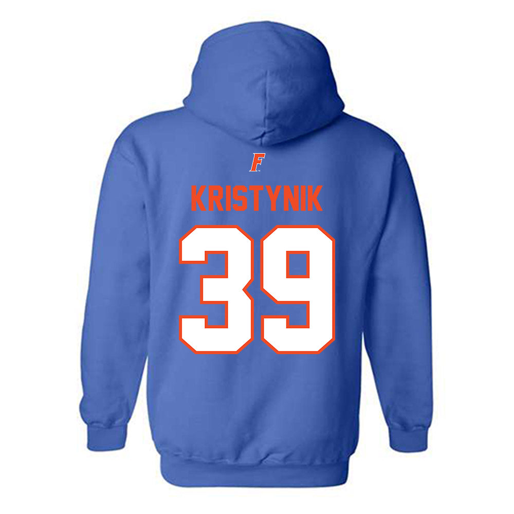 Florida - NCAA Women's Lacrosse : Ava Kristynik - Fashion Shersey Hooded Sweatshirt-1