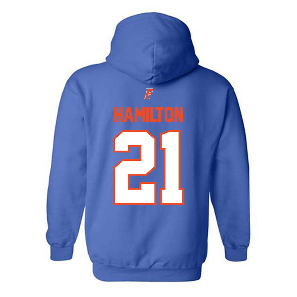 Florida - NCAA Women's Lacrosse : Clark Hamilton - Fashion Shersey Hooded Sweatshirt