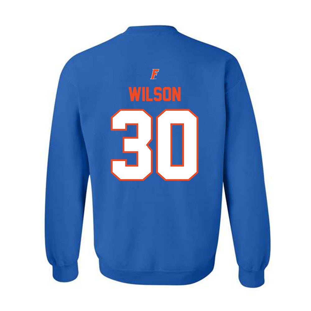 Florida - NCAA Women's Lacrosse : Carly Wilson - Fashion Shersey Crewneck Sweatshirt-1