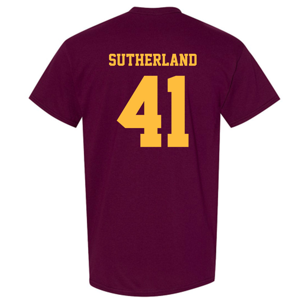 Minnesota - NCAA Baseball : Charlie Sutherland - Classic Fashion Shersey T-Shirt-1