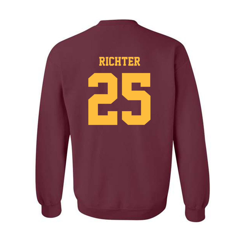 Minnesota - NCAA Football : Brody Richter - Classic Fashion Shersey Crewneck Sweatshirt-1
