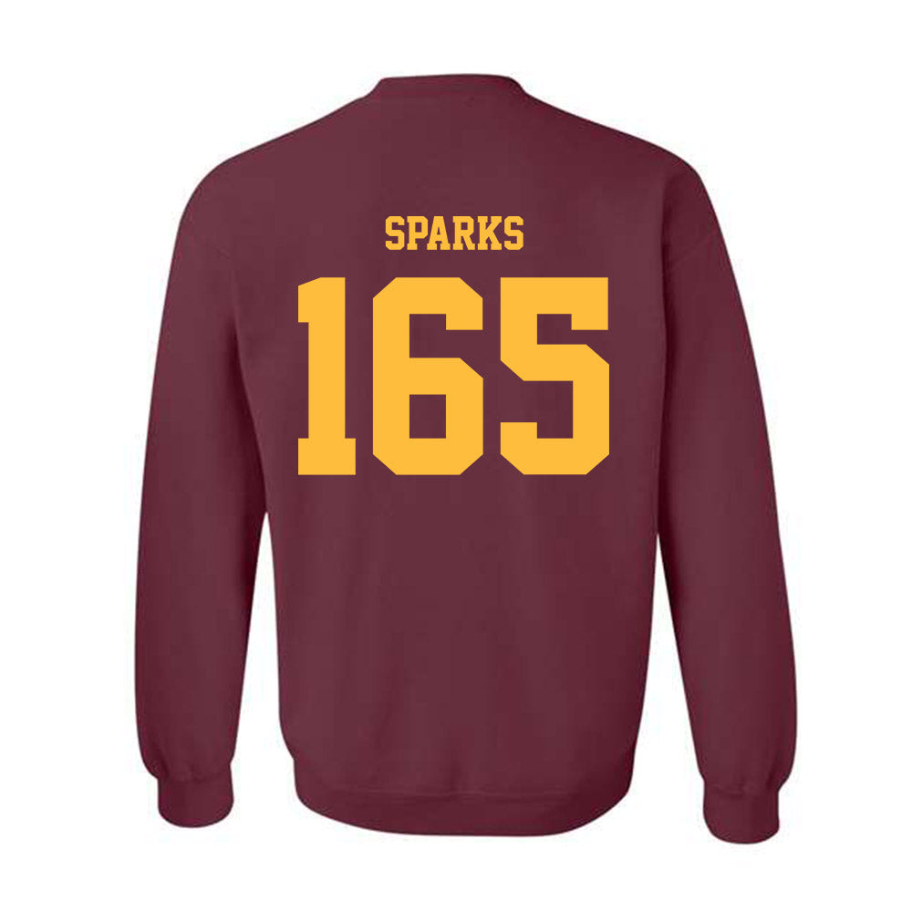 Minnesota - NCAA Wrestling : Andrew Sparks - Classic Fashion Shersey Crewneck Sweatshirt-1
