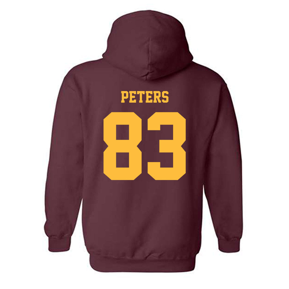 Minnesota - NCAA Football : Sam Peters - Classic Fashion Shersey Hooded Sweatshirt-1