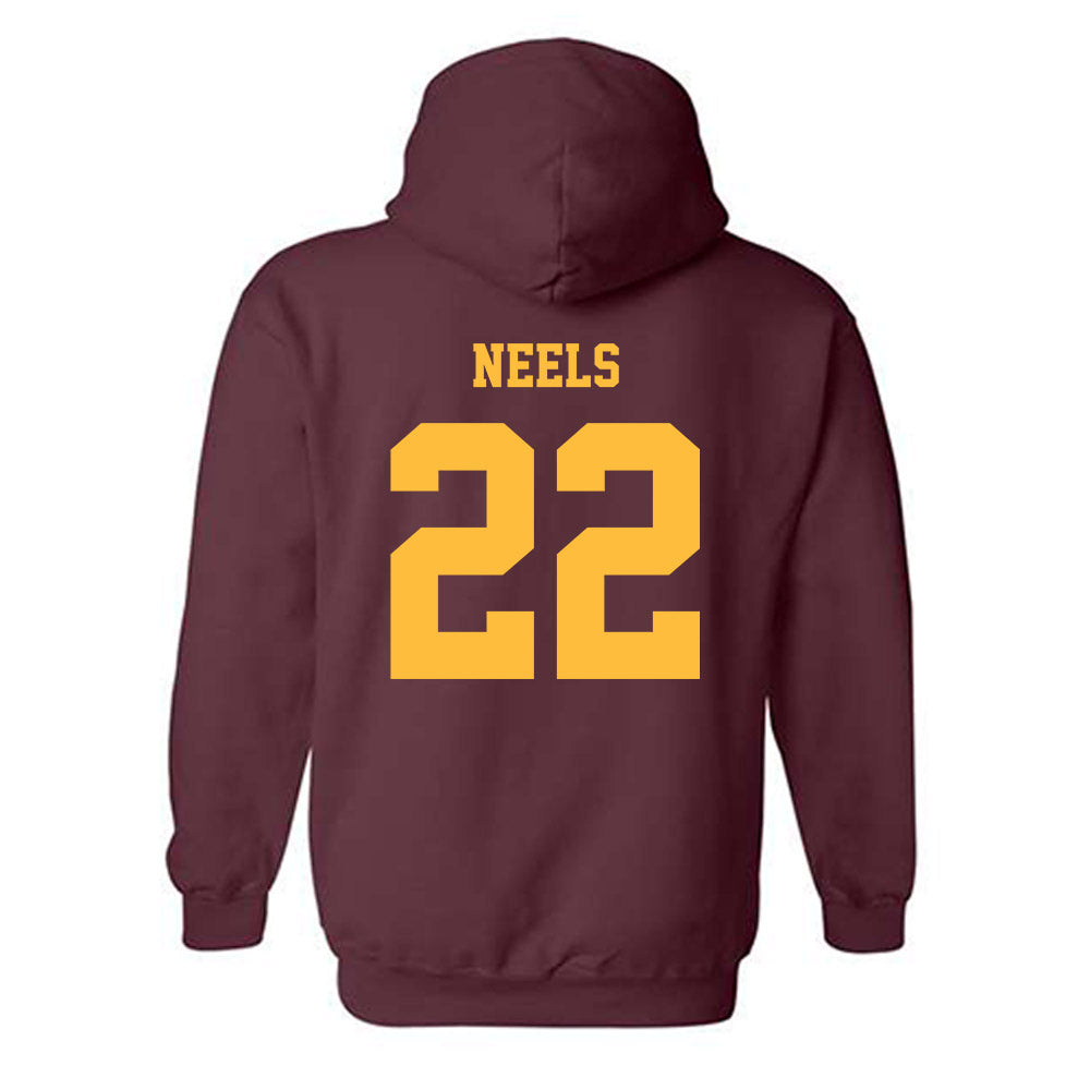 Minnesota - NCAA Baseball : Weber Neels - Classic Fashion Shersey Hooded Sweatshirt-1