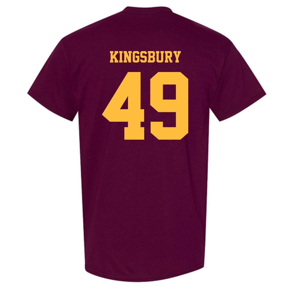 Minnesota - NCAA Football : Matt Kingsbury - Classic Fashion Shersey T-Shirt-1