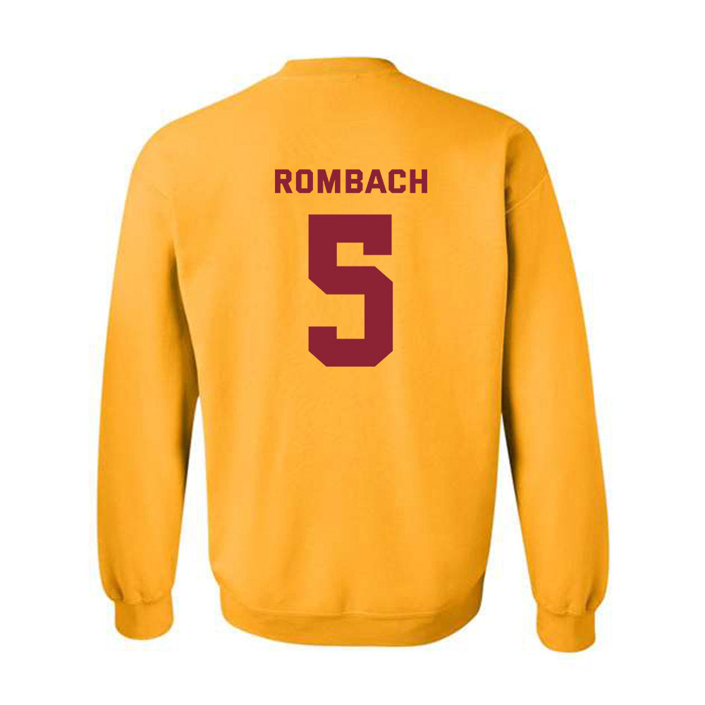 Minnesota - NCAA Men's Ice Hockey : Jacob Rombach - Sports Shersey Crewneck Sweatshirt-1