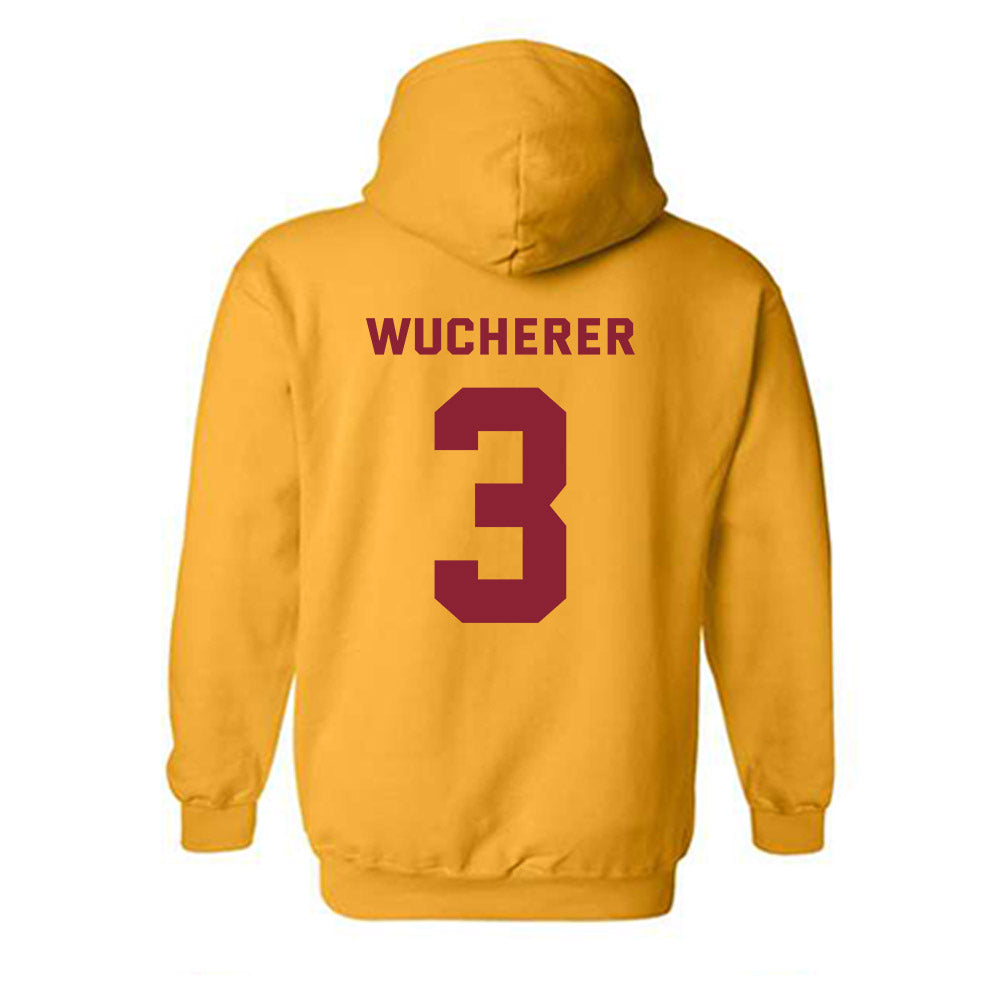 Minnesota - NCAA Women's Volleyball : Mckenna Wucherer - Sports Shersey Hooded Sweatshirt-1