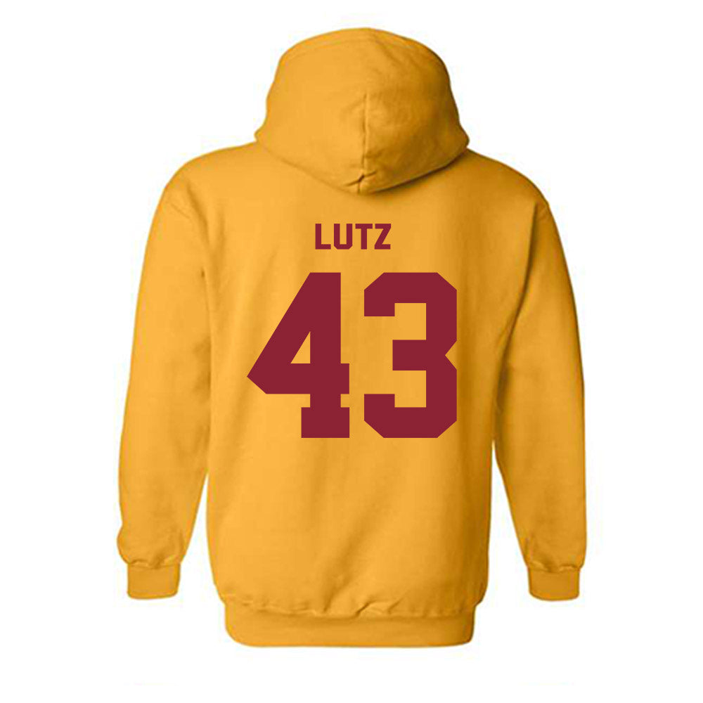 Minnesota - NCAA Football : Jakob Lutz - Sports Shersey Hooded Sweatshirt-1