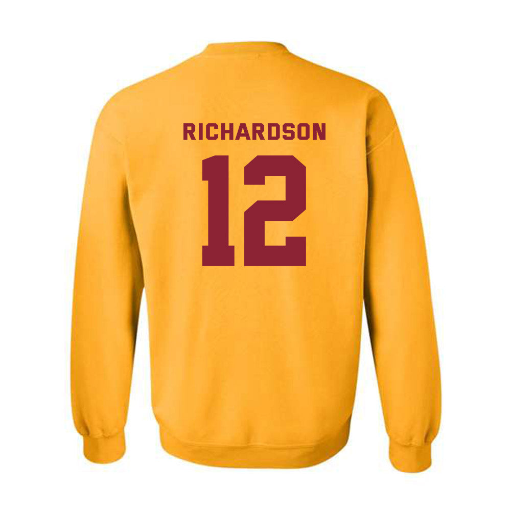 Minnesota - NCAA Softball : Macy Richardson - Sports Shersey Crewneck Sweatshirt-1