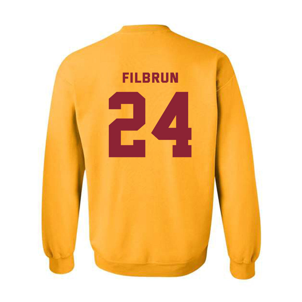 Minnesota - NCAA Women's Soccer : Emily Filbrun - Sports Shersey Crewneck Sweatshirt-1