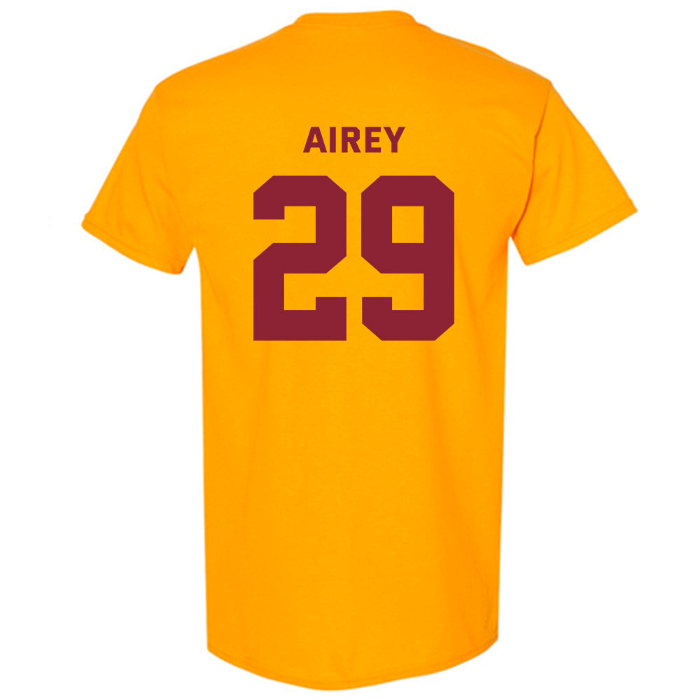 Minnesota - NCAA Men's Ice Hockey : Nathan Airey - Sports Shersey T-Shirt-1
