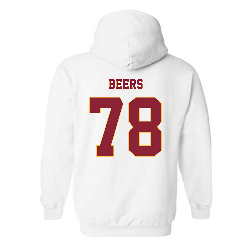 Minnesota - NCAA Football : Ashton Beers - Classic Fashion Shersey Hooded Sweatshirt-1