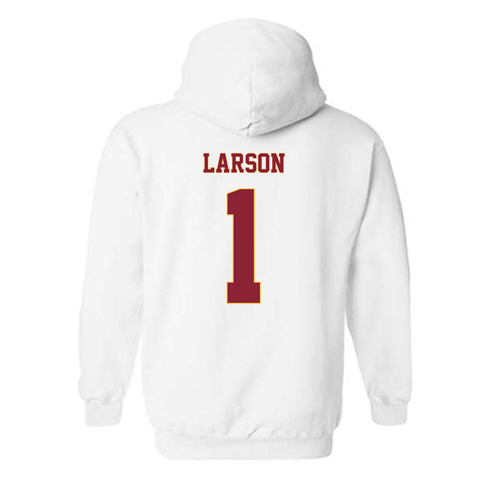 Minnesota - NCAA Baseball : Jake Larson - Classic Fashion Shersey Hooded Sweatshirt-1