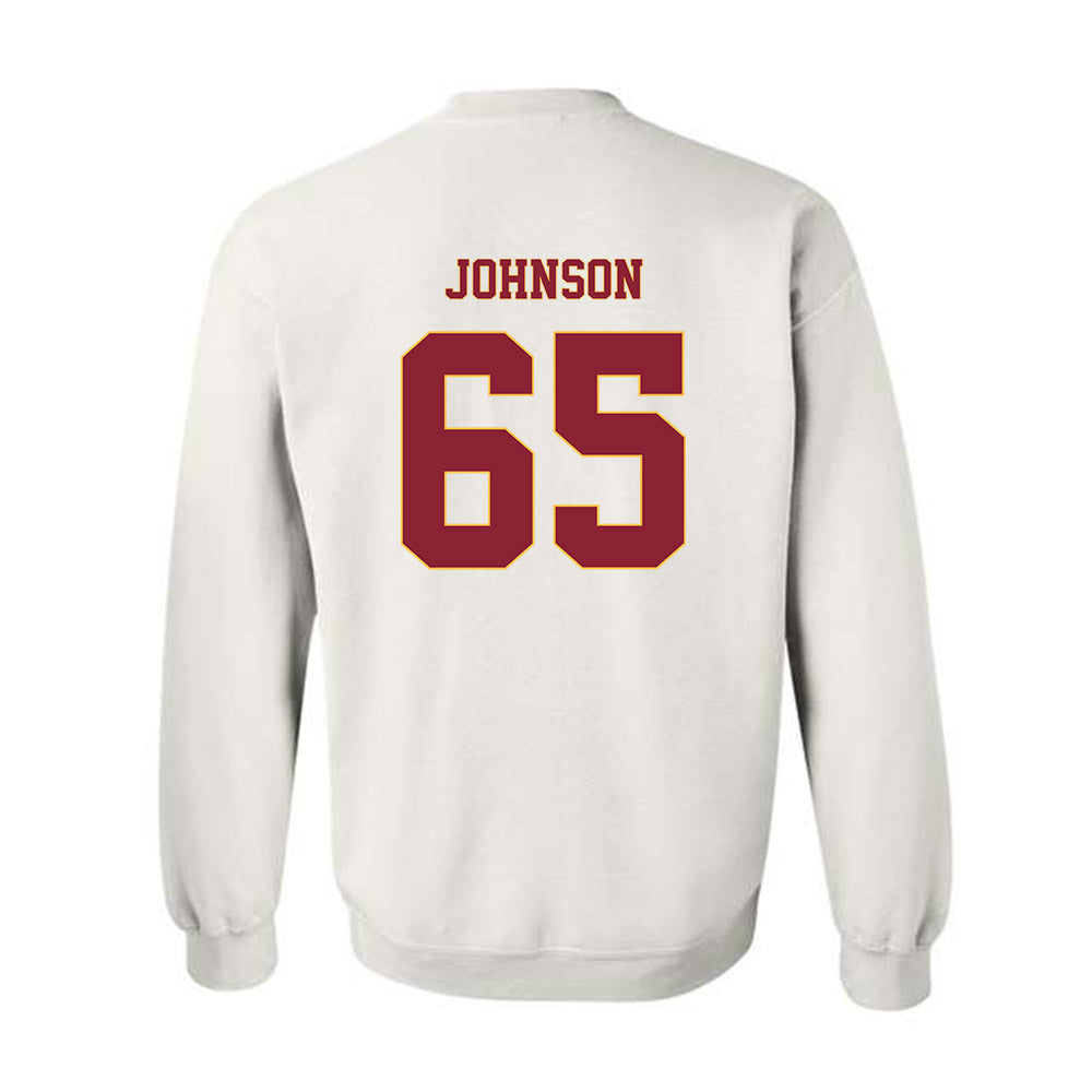 Minnesota - NCAA Football : Greg Johnson - Classic Fashion Shersey Crewneck Sweatshirt-1