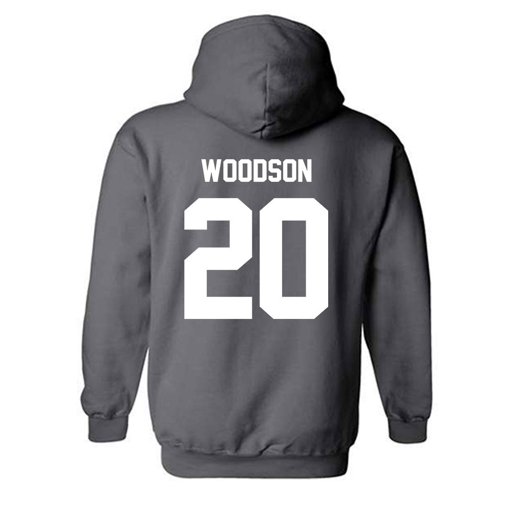 Minnesota - NCAA Women's Basketball : Taylor Woodson - Classic Fashion Shersey Hooded Sweatshirt-1