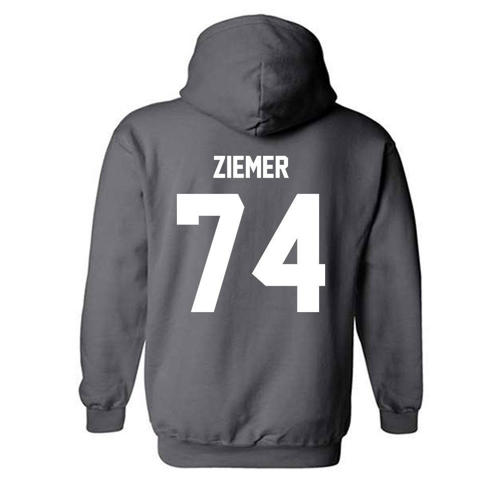 Minnesota - NCAA Men's Ice Hockey : Brodie Ziemer - Classic Fashion Shersey Hooded Sweatshirt-1