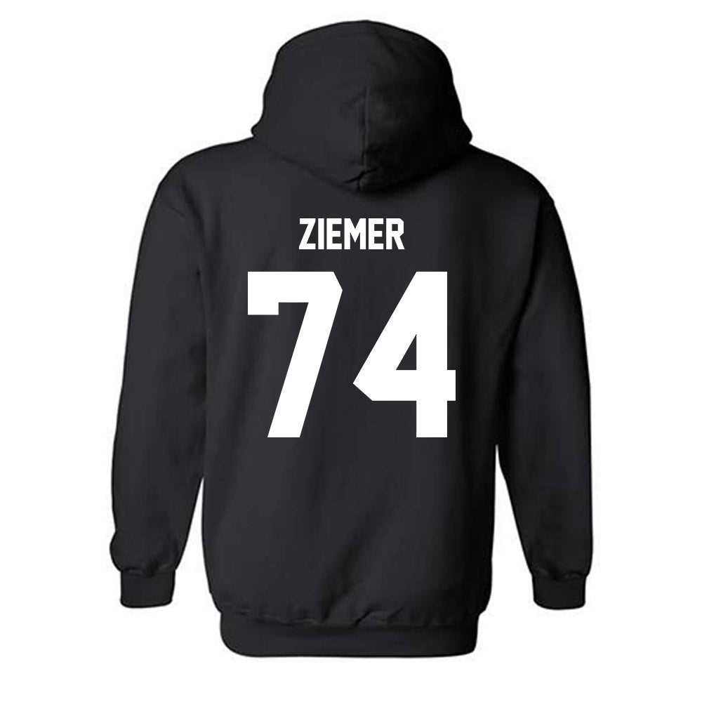 Minnesota - NCAA Men's Ice Hockey : Brodie Ziemer - Classic Fashion Shersey Hooded Sweatshirt-1
