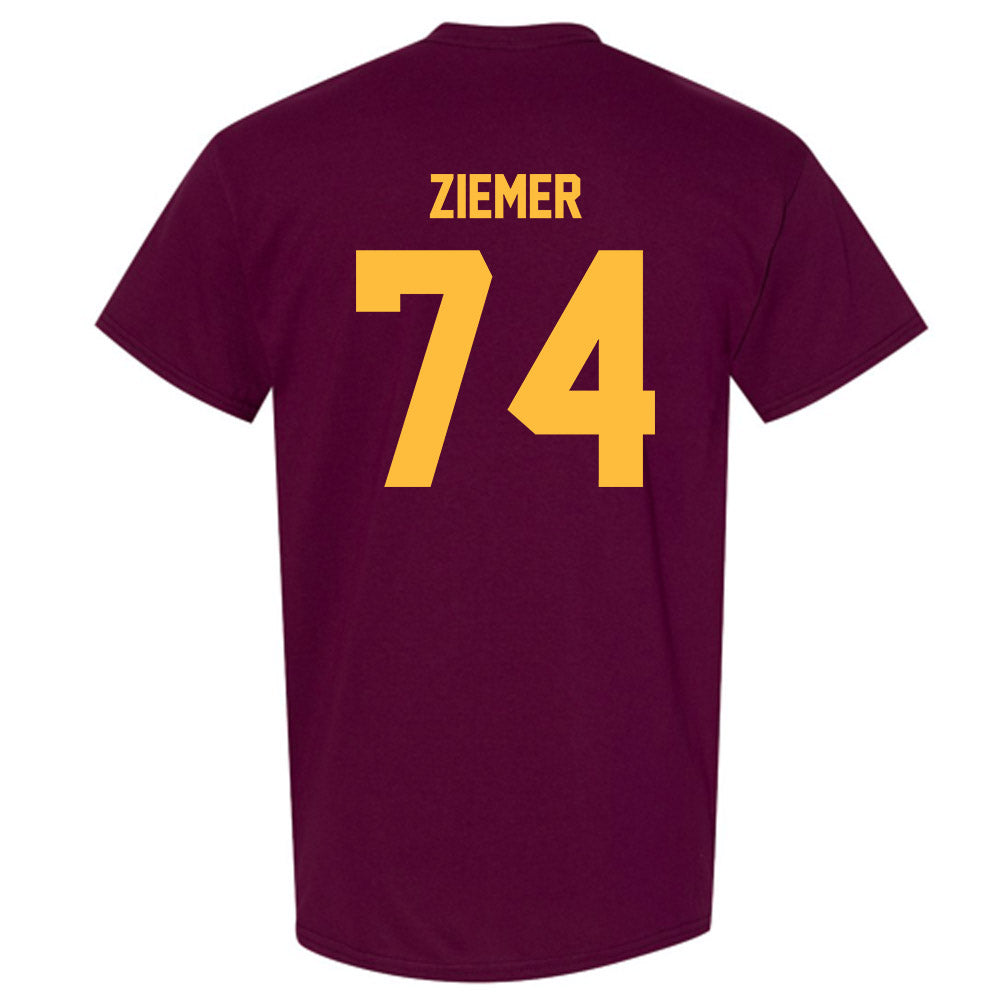 Minnesota - NCAA Men's Ice Hockey : Brodie Ziemer - Classic Shersey T-Shirt-1
