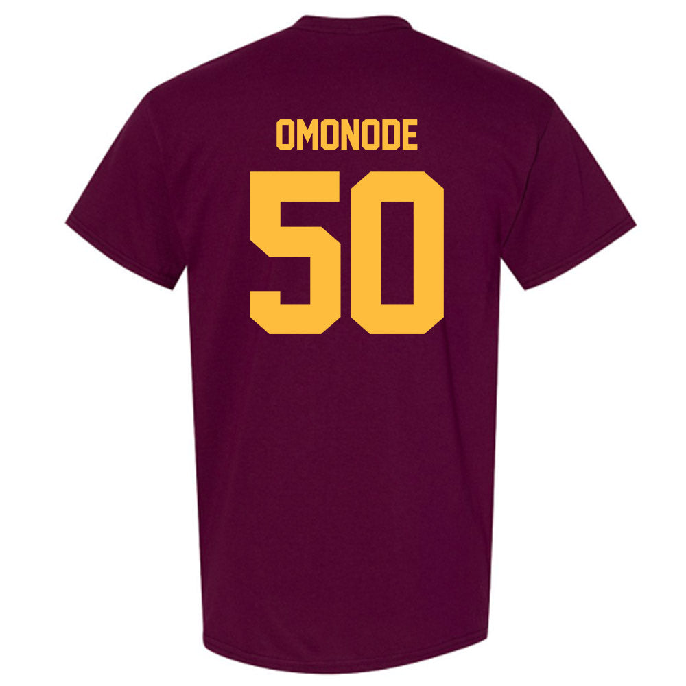 Minnesota - NCAA Football : Mo Omonode - Classic Shersey T-Shirt-1