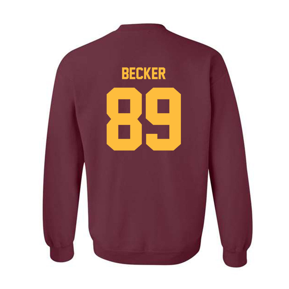 Minnesota - NCAA Football : Nate Becker - Classic Shersey Crewneck Sweatshirt-1
