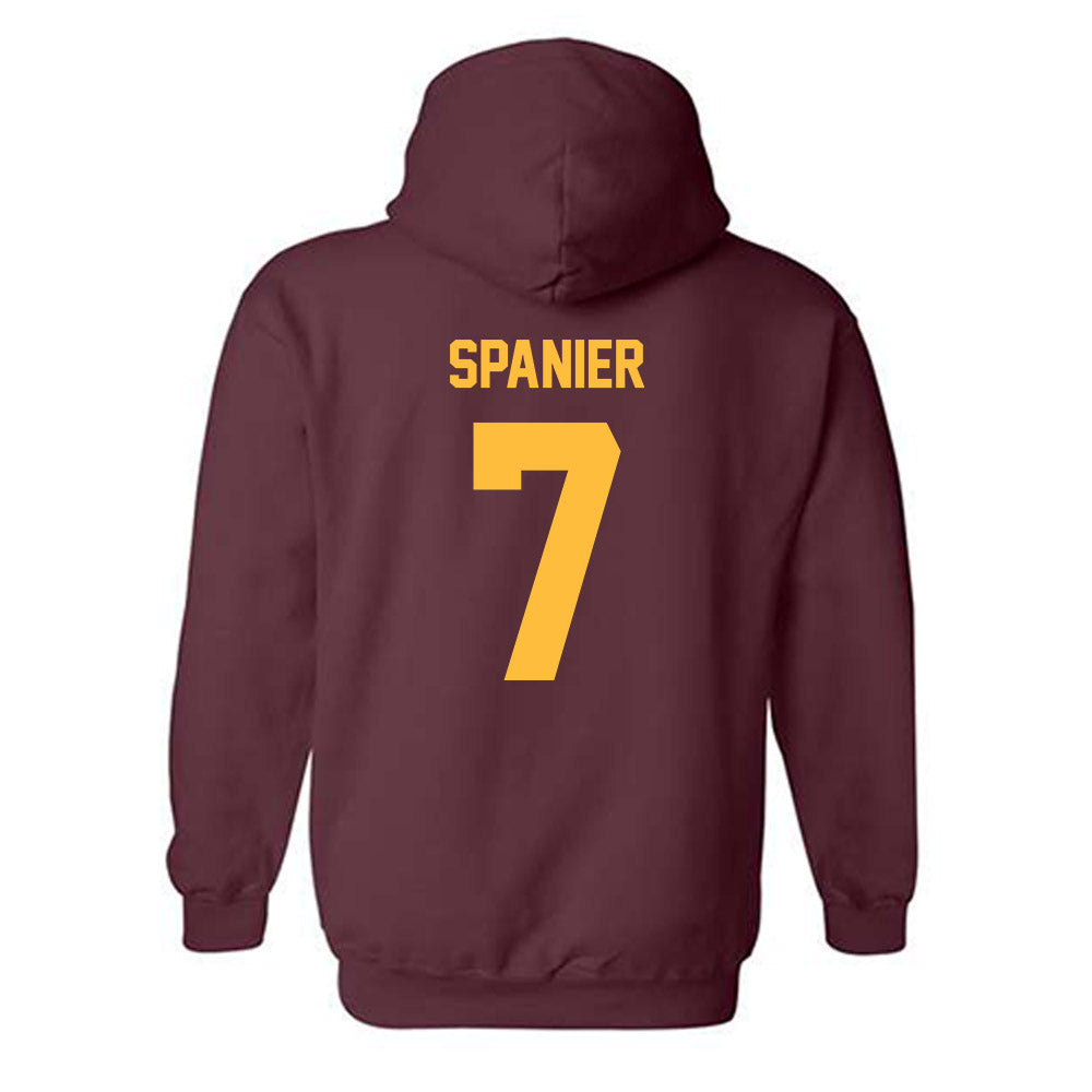 Minnesota - NCAA Baseball : Jack Spanier - Classic Shersey Hooded Sweatshirt-1