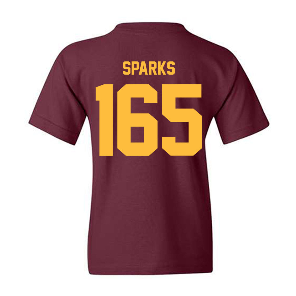 Minnesota - NCAA Wrestling : Andrew Sparks - Classic Shersey Youth T-Shirt-1
